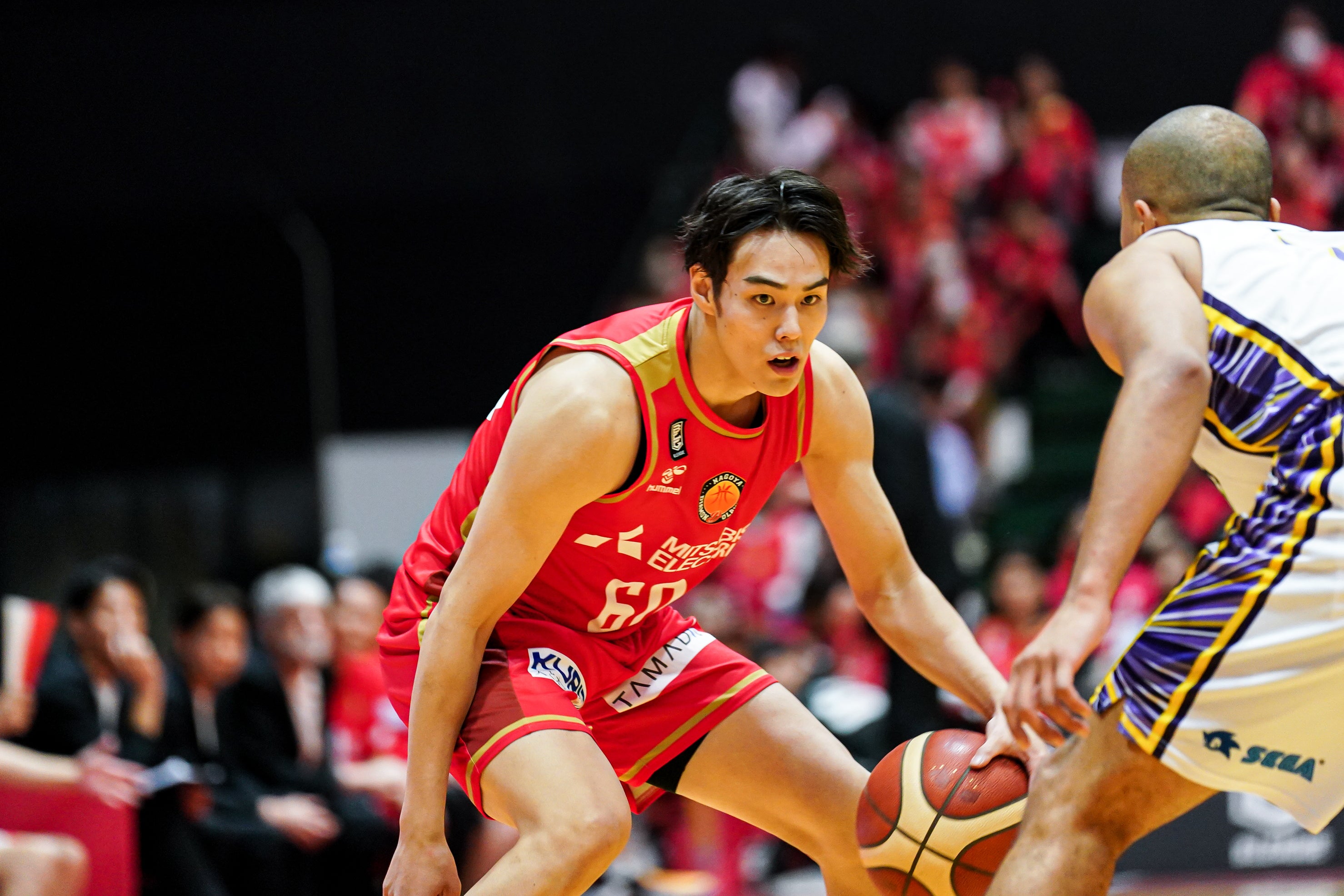 Ｂリーグ名古屋ダイヤモンドドルフィンズ中東泰斗、坂本聖芽 - ファン