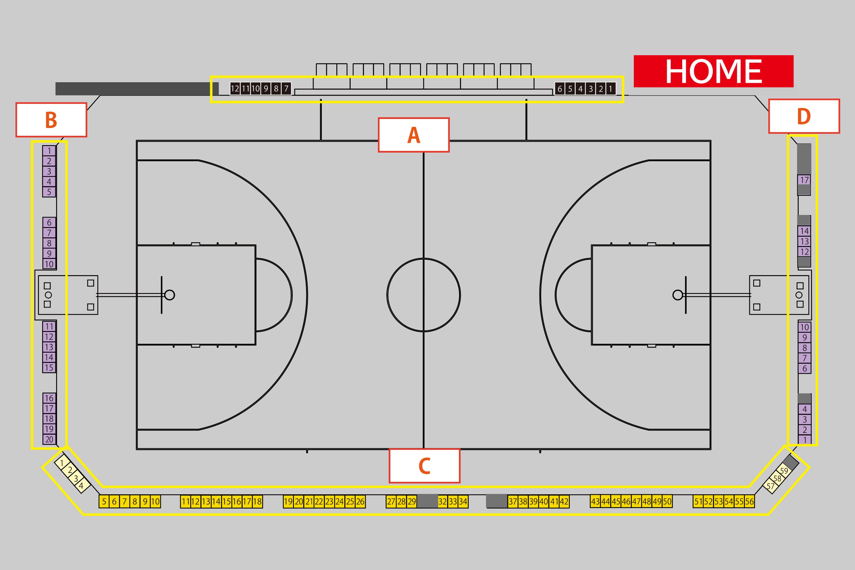 現在の空席状況